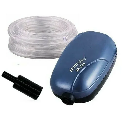 Aerador de 1 Saída + Pedra Difusora + Tubo Flexível de 2m