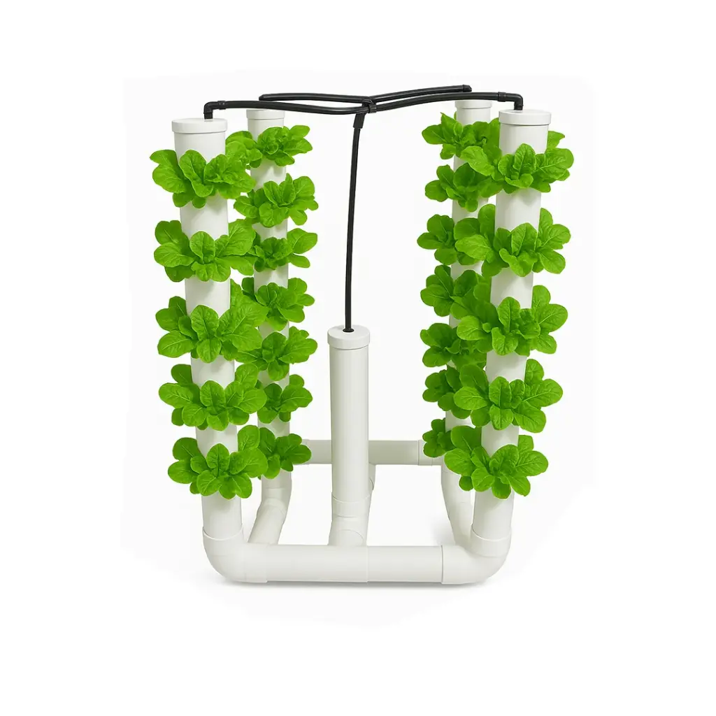 Sistema Hidropônico Vertical 80 plantas com Suprimentos